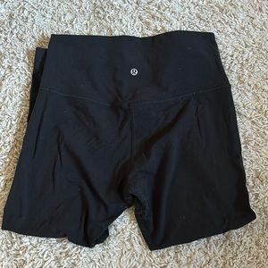 Lululemon black align high rise crop 21”